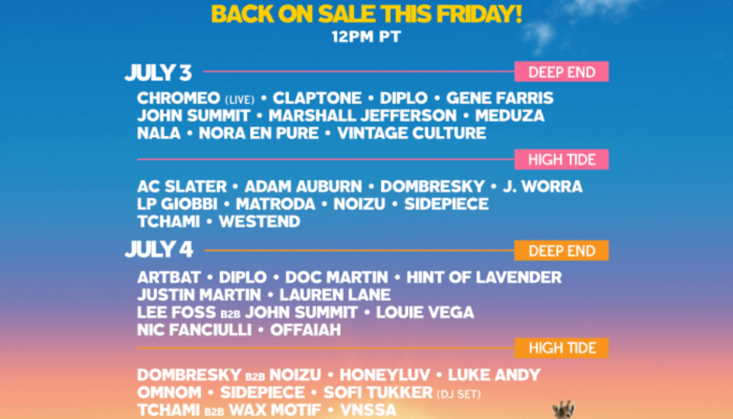 Insomniac’s First-Ever Day Trip Festival Relocates to The Lot at Hollywood Park