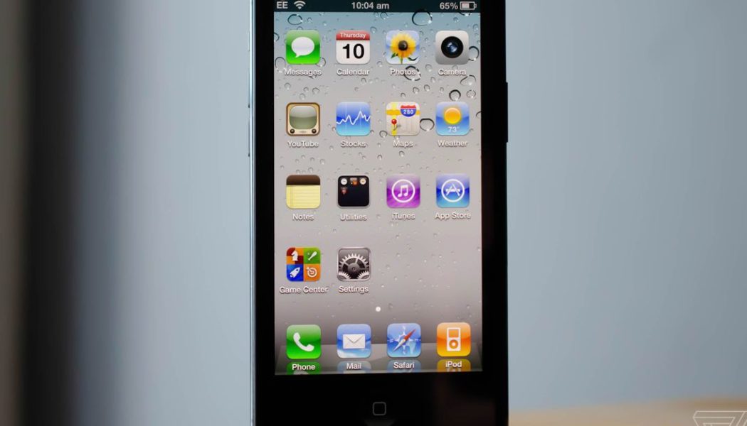 iOS 4 has been lovingly recreated as an iPhone app