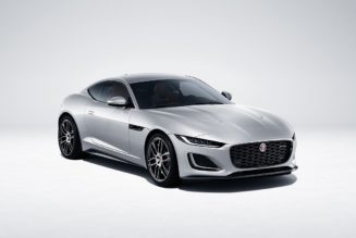 Jaguar F-Type Goes All in on V-8 Power for 2022