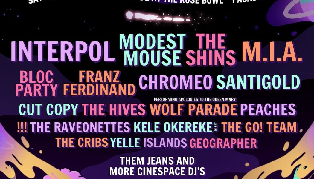 Just Like Heaven Festival Returning in 2022 with Interpol, Modest Mouse, M.I.A., The Shins