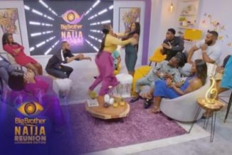 Kaisha and Lucy fight on BBNaija Reunion show