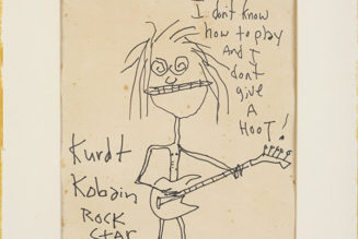 Kurt Cobain Self-Portrait Caricature Sold for $281,250 at Music Icons Auction