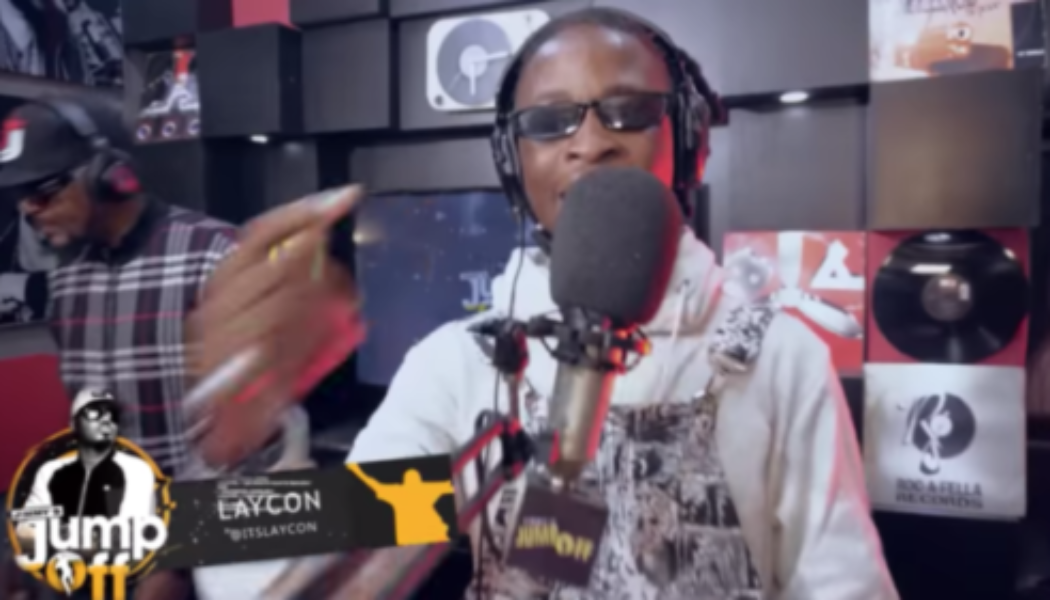 Laycon and Wizkid spotted in the studio together