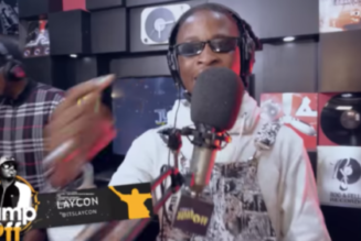 Laycon and Wizkid spotted in the studio together