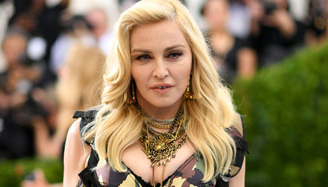 Madonna Premieres ‘No Fear, Courage, Resist’ at Times Square for Pride Weekend