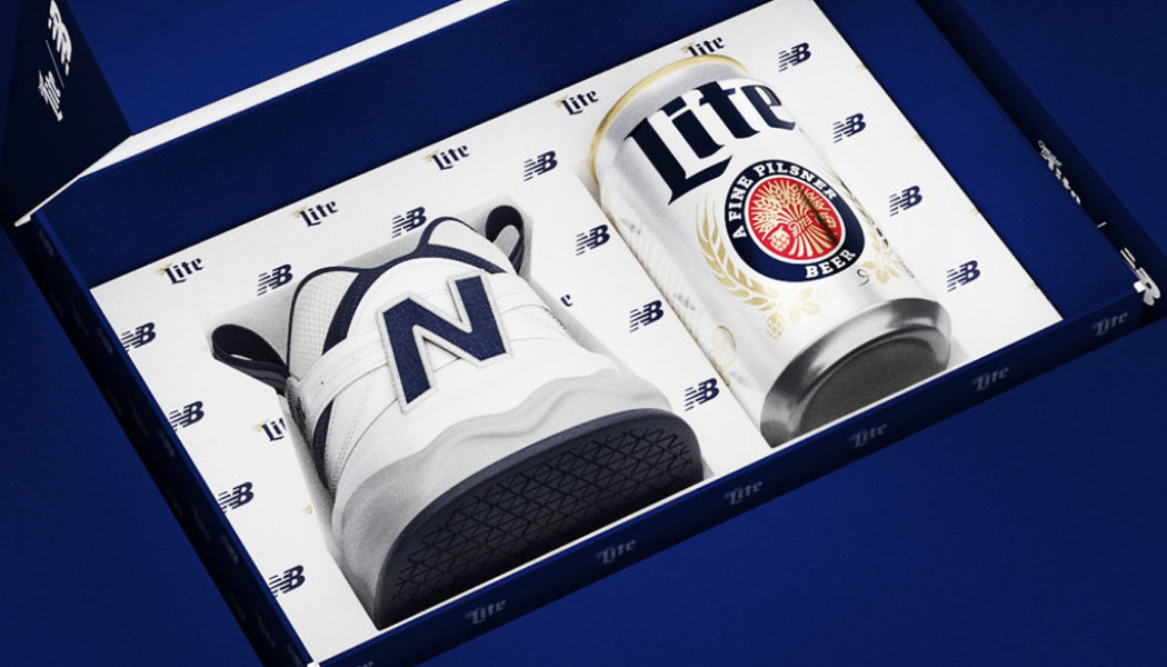 New Balance & Miller Lite Collaborate For “Shoezie” Father’s Day Sneaker