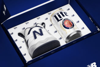 New Balance & Miller Lite Collaborate For “Shoezie” Father’s Day Sneaker