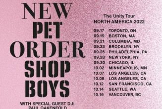 New Order and Pet Shop Boys Reschedule North American “Unity Tour” for 2022