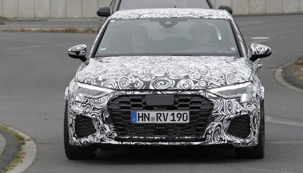 Next-Gen Audi RS3 Keeps Its 400-HP-Plus Five-Cylinder Engine