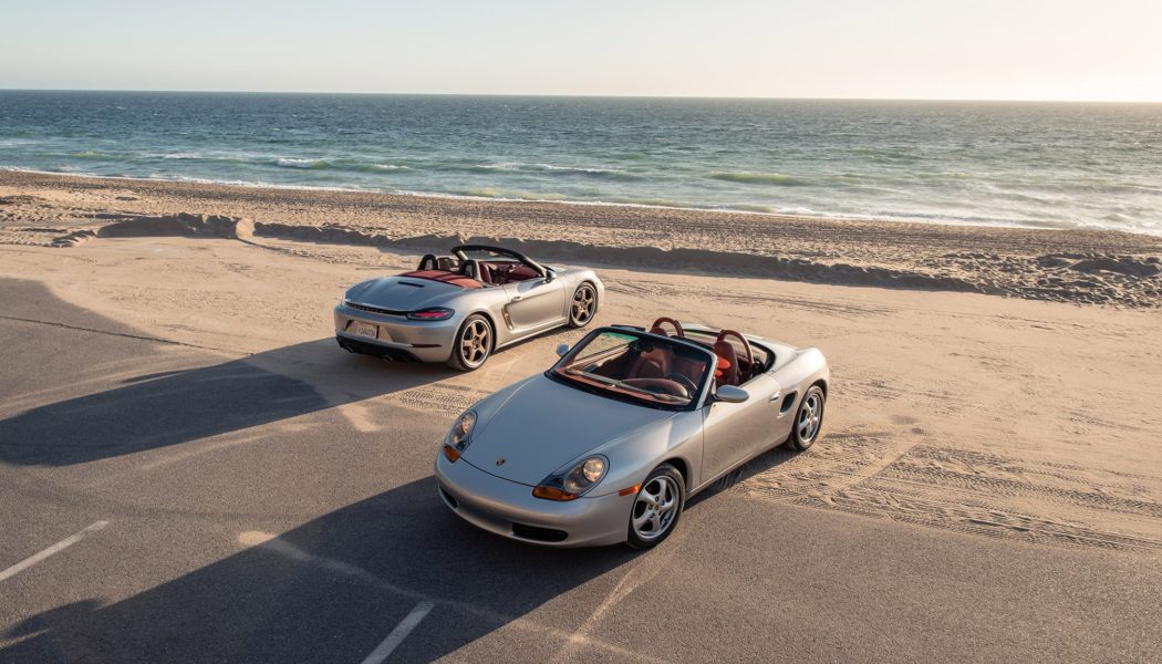 Porsche Boxster at 25: 1997* Original vs. 2021 Anniversary Edition