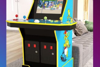 The classic Simpsons arcade cabinet is getting rereleased thanks to Arcade1Up