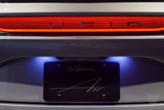 The Lucid Air is nearing the finish line