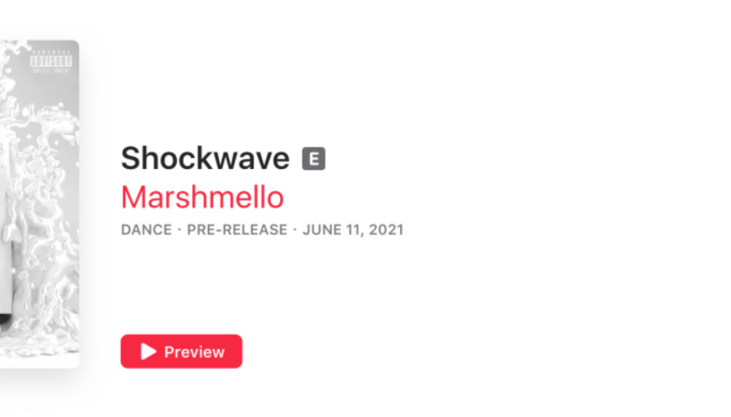 Title, Release Date and Tracklist of Marshmello’s New Album Leaks on Apple Music