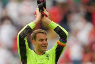UEFA backs down over Manuel Neuer’s rainbow armband