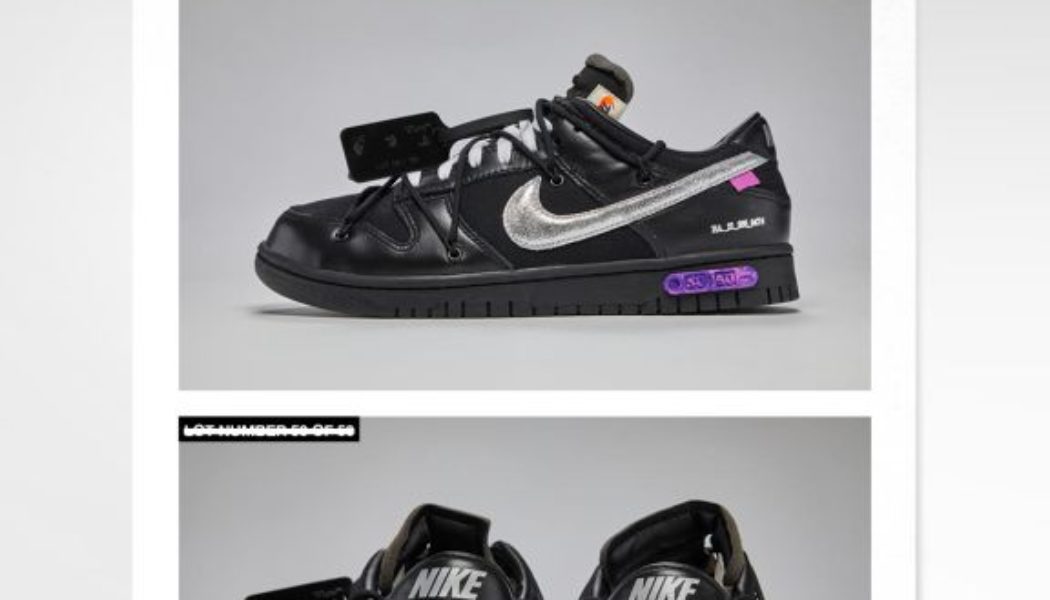 Virgil Abloh To Drop 50 “Different” Off-White Nike Dunks