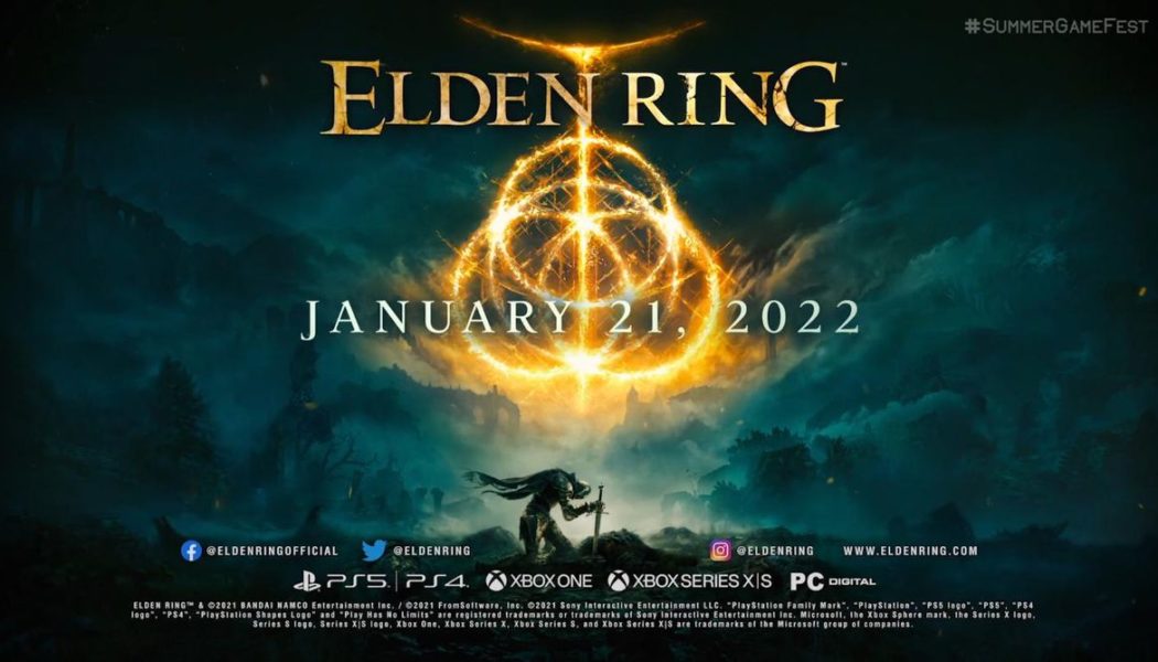 Watch the first gameplay trailer for Elden Ring, coming January 21st 2022