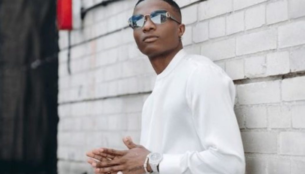 Wizkid receives Grammy award plaque for Brown Skin Girl