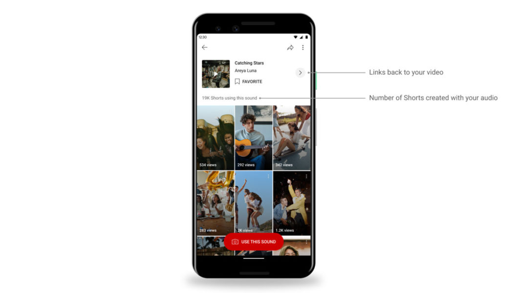 YouTube’s TikTok competitor Shorts will soon let users sample audio from any YouTube video