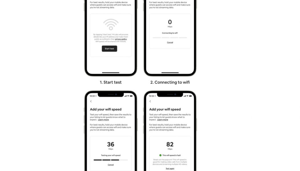 Airbnb’s new tool makes it easier for hosts to list Wi-Fi speeds for remote work getaways