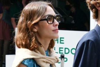 Alexa Chung Wore the Most “Fashion” Wimbledon Outfit We’ve Ever Seen
