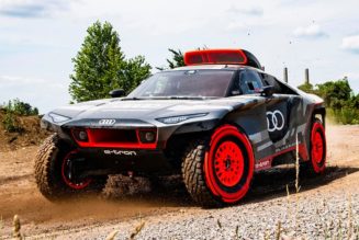 Audi’s 2022 Dakar Rally RSQ E-Tron off-Roader Might Be Its Most Monstrous EV Racer