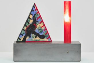 David Lynch’ Lamp Sculptures Amongst the Work on View at Felix LA 2021