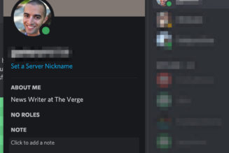 Discord now lets you share a little more about yourself in your profile