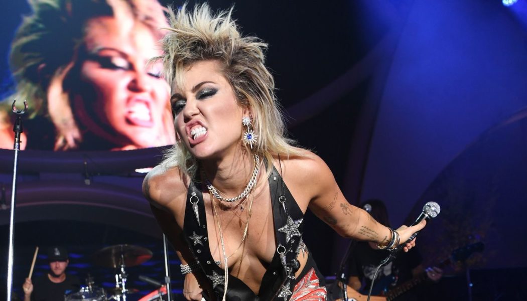 Hear Miley Cyrus’s Glam-Rock Take On Cocteau Twins’s ‘Heaven Or Las Vegas’