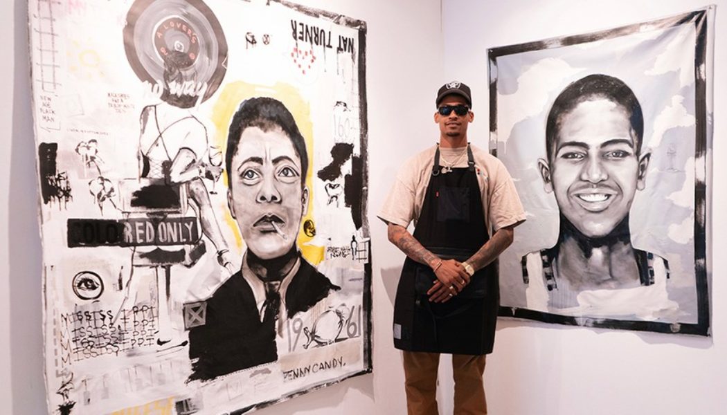 Ju Working on Projects Debuts “Painting the Blueprint” Solo Show