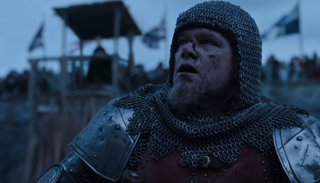 Matt Damon and Adam Driver Fight to the Death in The Last Duel Trailer: Watch