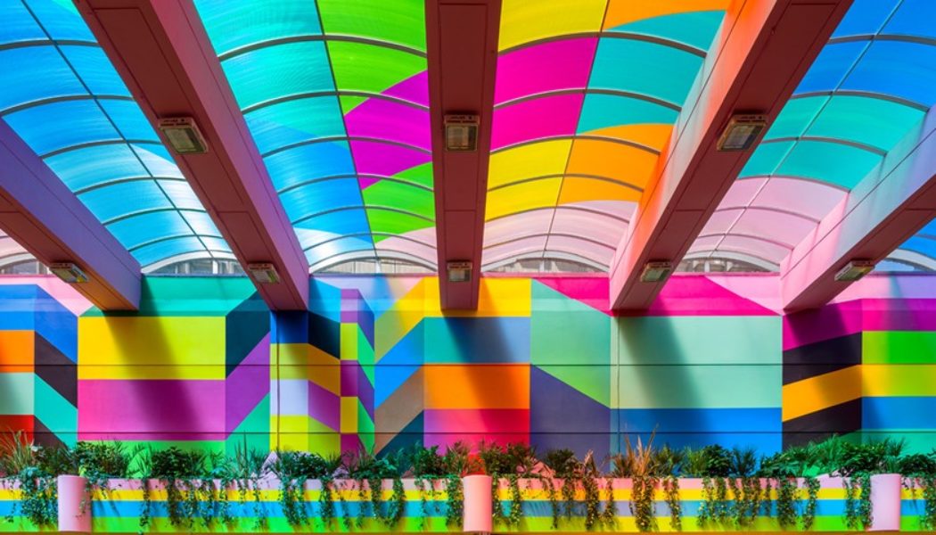 Morag Myerscough Connects the City of Coventry With New ‘Endless Ribbon’ Installation