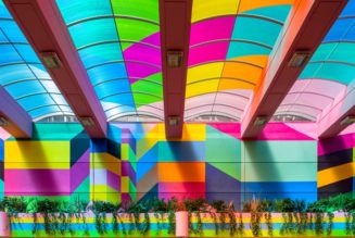 Morag Myerscough Connects the City of Coventry With New ‘Endless Ribbon’ Installation