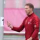 Nagelsmann experiments with back three in Bayern Munich training