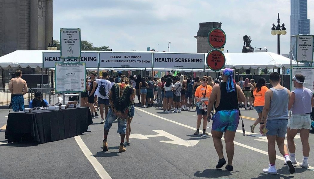 On the Ground at Lollapalooza: How Are the Festival’s COVID-19 Protocols Holding Up?