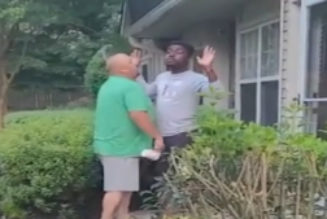 Racist New Jersey White Man Got A Visit From Black Protesters After Rant