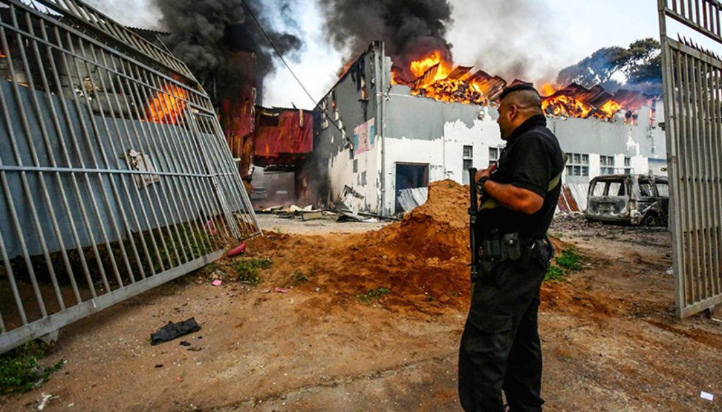 Samsung, LG and Other Companies Face #ShutdownSA Fires and Looting