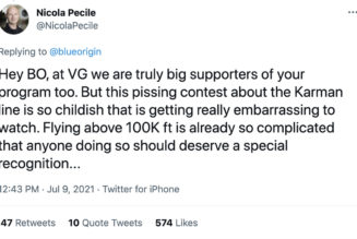 Space tourism rivalry gets extremely petty ahead of Branson’s spaceflight