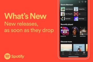 Spotify Will Make It Easier to Find ‘What’s New’ by Introducing Personalized New-Release Feed