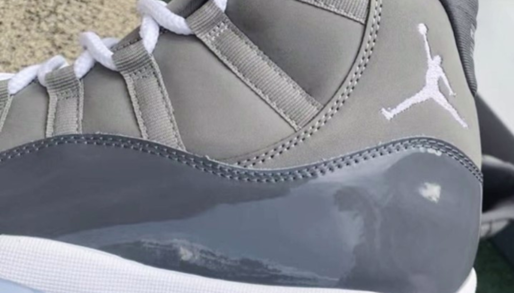 The Air Jordan “Cool Grey” 11 Drop on December 11, Early Look