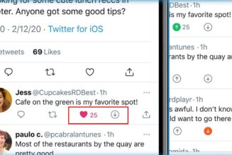 Twitter is Testing Tweet Upvote & Downvote Buttons