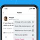 Twitter will let you change who can reply to a tweet after you post it