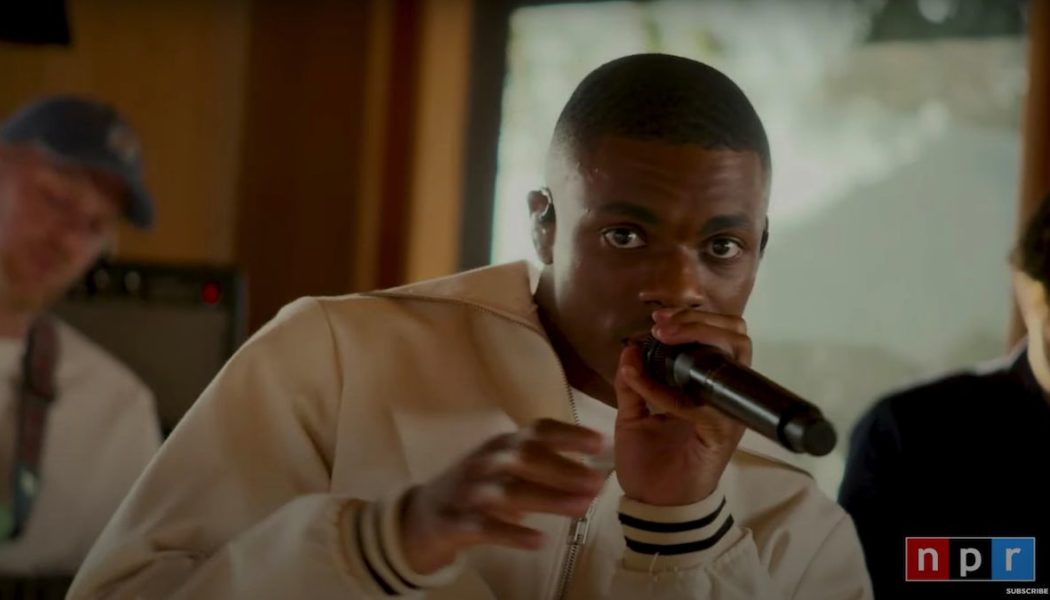 Vince Staples Gives a Tiny Desk (Home) Concert From the Hollywood Hills: Watch