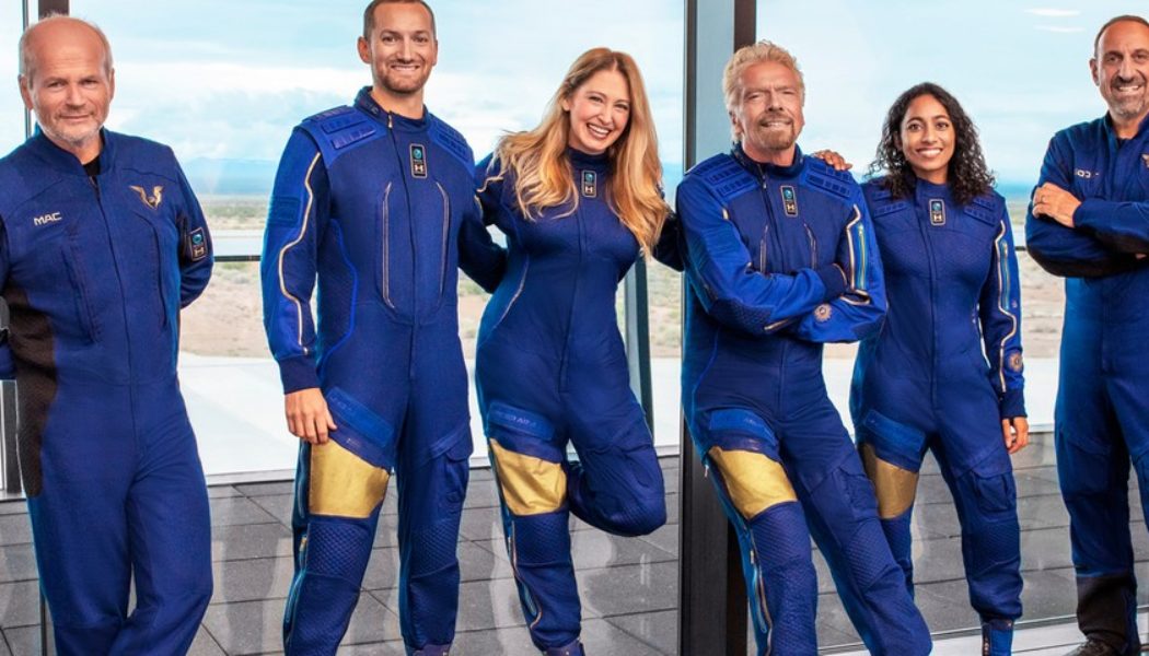 Virgin Galactic Completes First Fully-Crewed Spaceflight With Richard Branson on Board