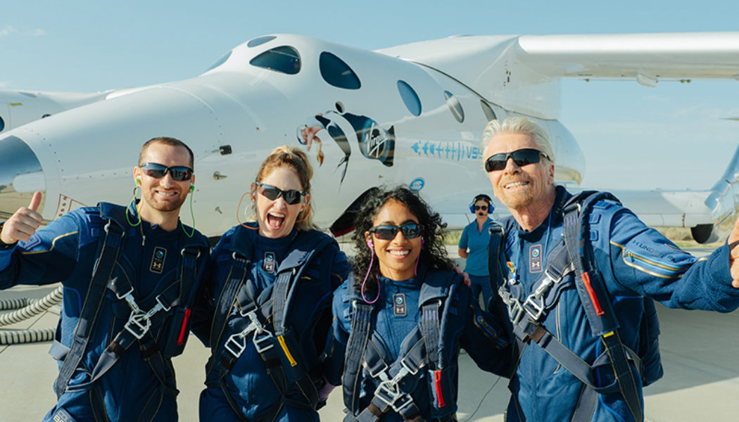 Virgin’s Richard Branson Reaches Stars in Watershed Moment for Space Tourism