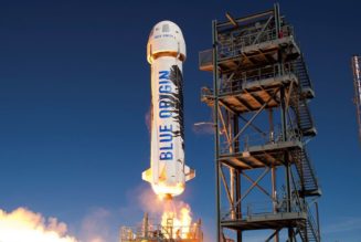Watch Jeff Bezos get launched into space