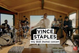 Watch Vince Staples’ Tiny Desk (Home) Concert Set Online