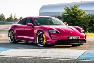 2022 Porsche Taycan Revives Retro Colorways