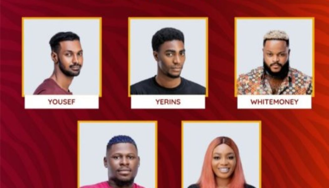 BBNaija: Whitemoney, Niyi, Yerins, Beatrice & Yousef up for eviction