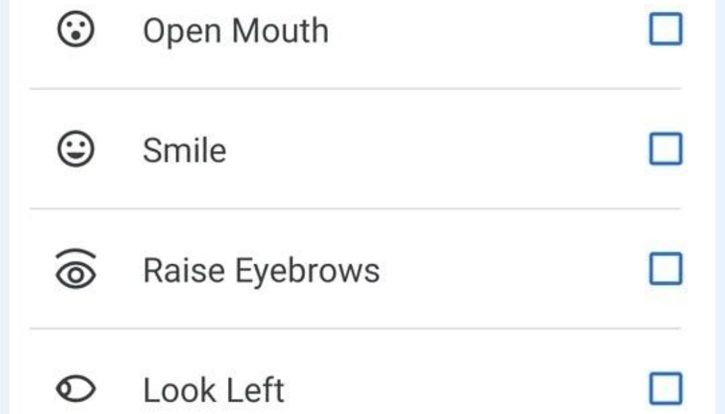 Beta Android accessibility feature uses facial expressions to control your phone