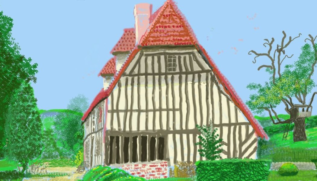 David Hockney’s iPad Paintings Are on Display at the Royal Academy of Arts